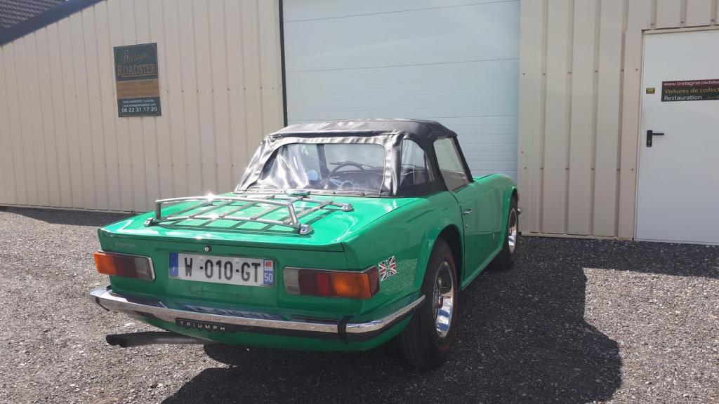 triumph tr6 bretagne roadster