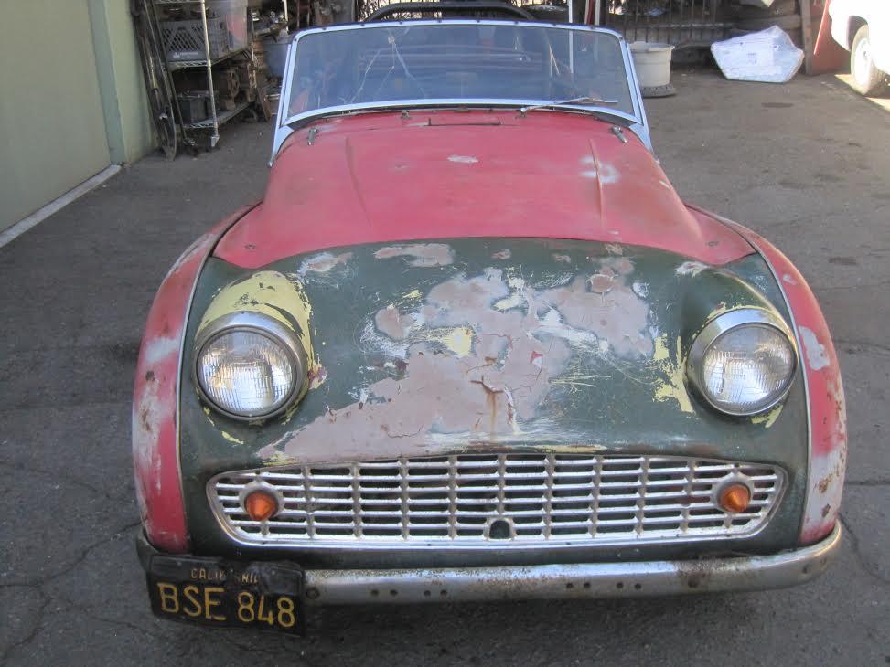 Triumph TR3A bretagne roadster