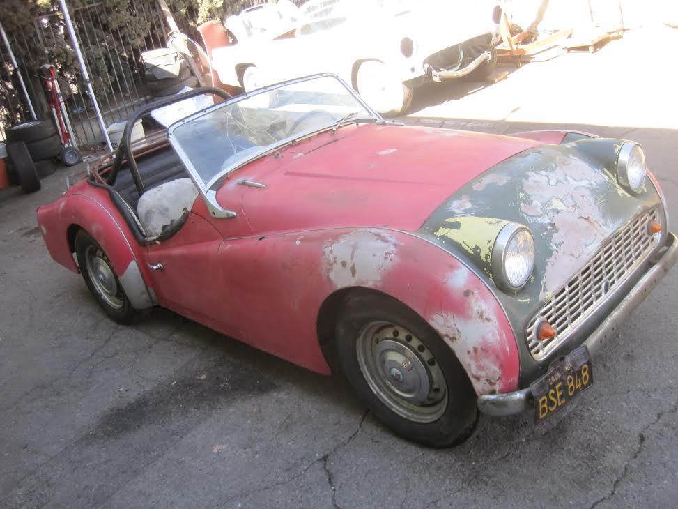 Triumph TR3A bretagne roadster