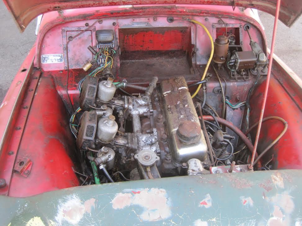 Triumph TR3A bretagne roadster