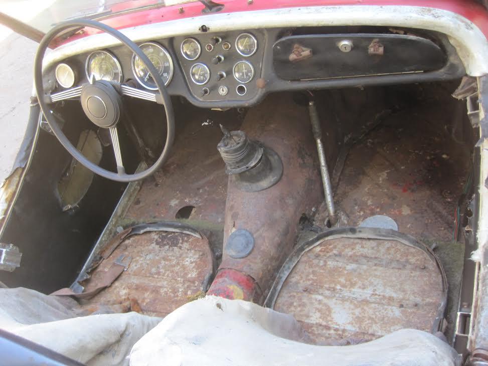 Triumph TR3A bretagne roadster