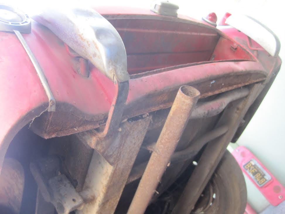 Triumph TR3A bretagne roadster