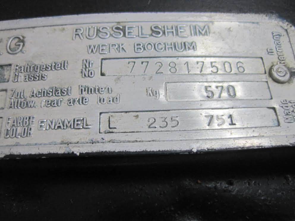 opel gt 1900 bretagne roadster