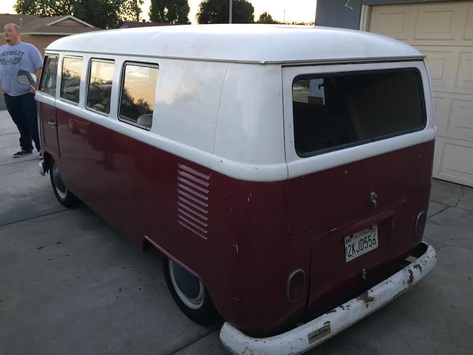 volswagen split window bretagne roadster