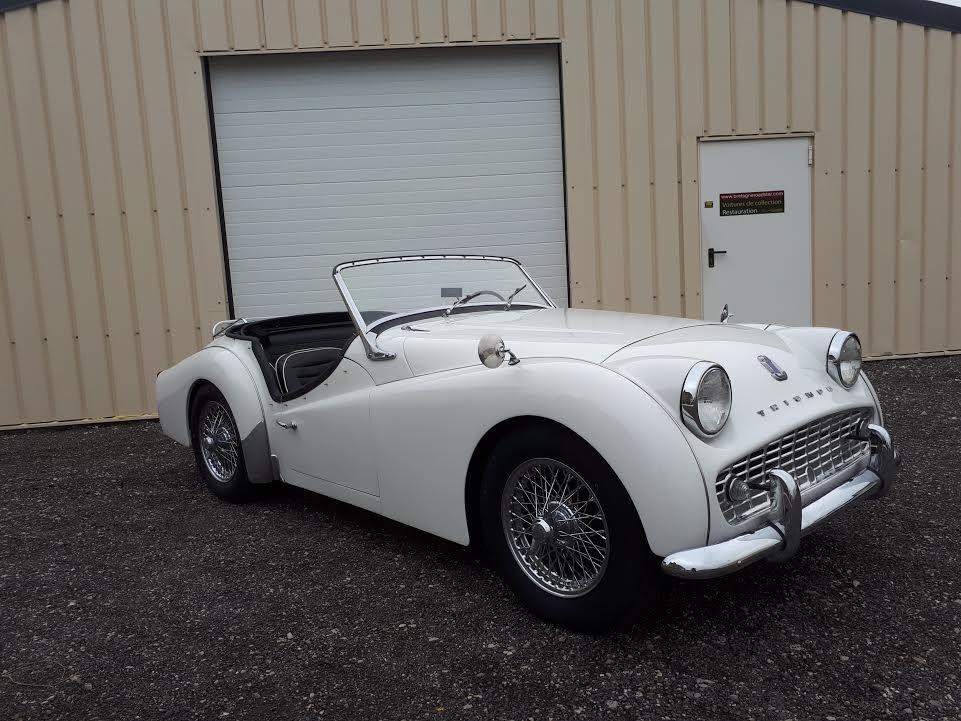 Triumph TR3A bretagne roadster