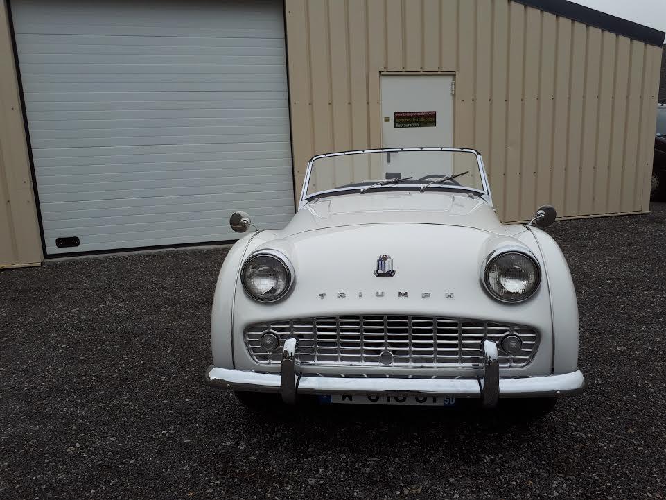 Triumph TR3A bretagne roadster