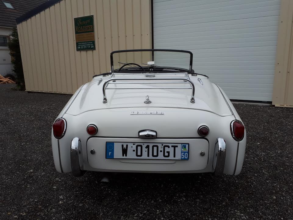 Triumph TR3A bretagne roadster