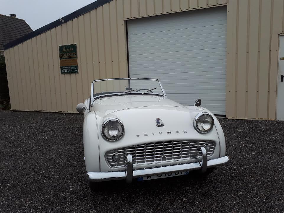 Triumph TR3A bretagne roadster