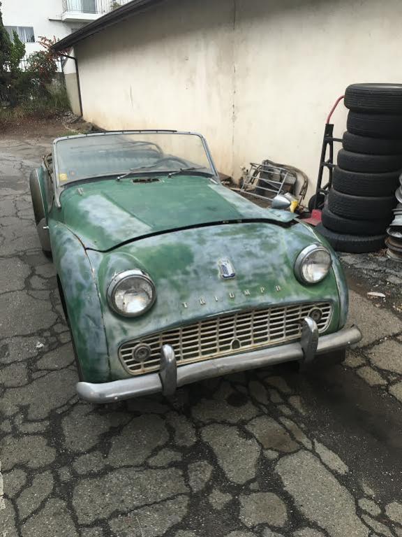 Triumph TR3A bretagne roadster