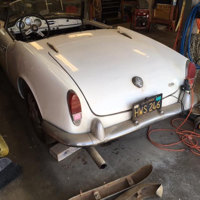 alfa spider giulia 1600 bretagne roadster