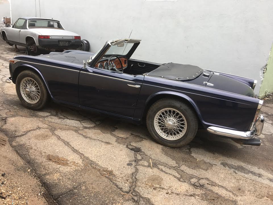 TR4A bretagne roadster