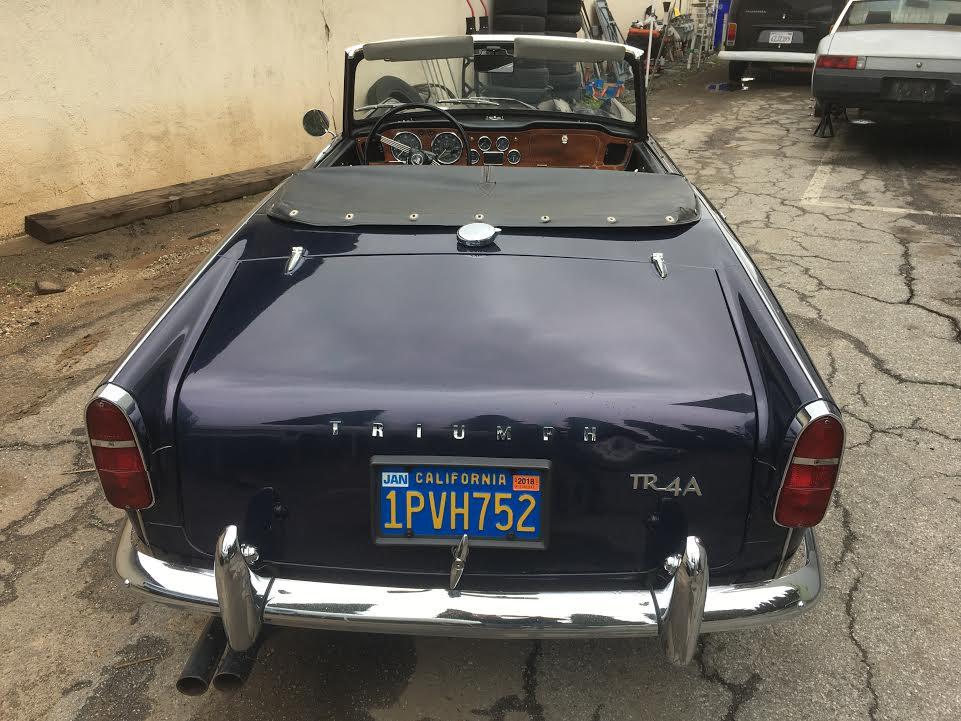 TR4A bretagne roadster