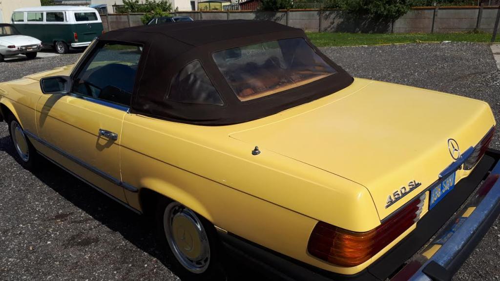 mercedes 450 sl bretagne roadster