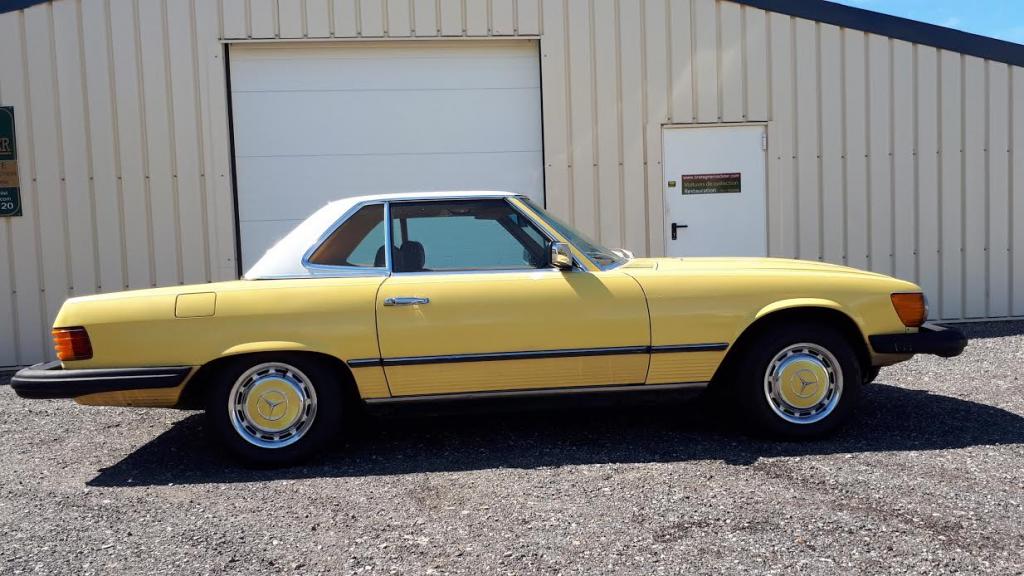 mercedes 450 sl bretagne roadster