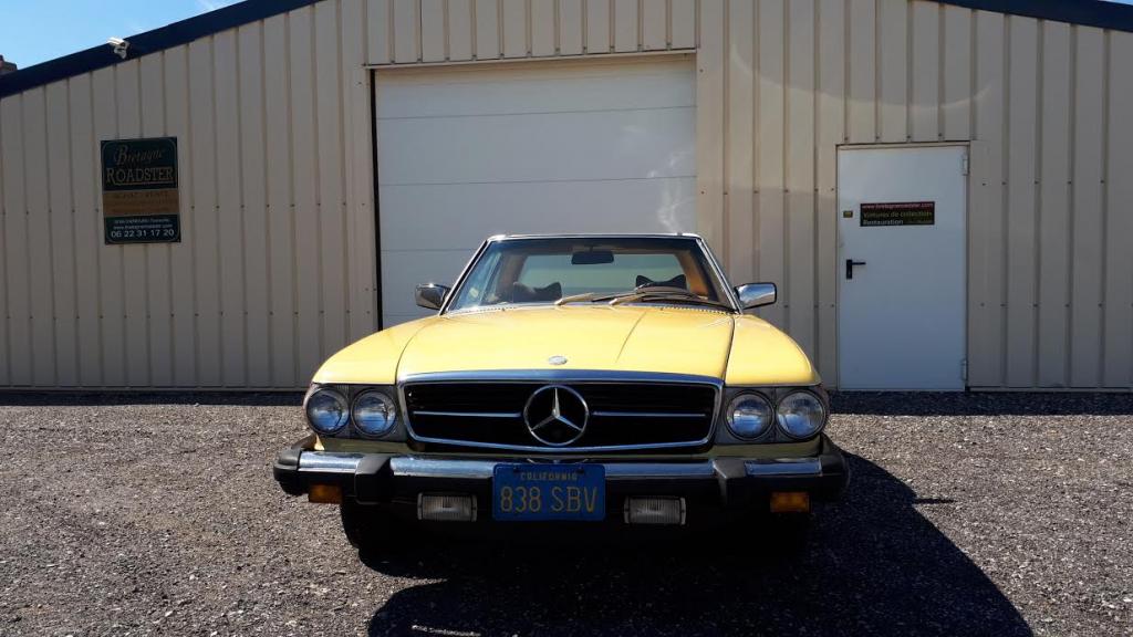 mercedes 450 sl bretagne roadster