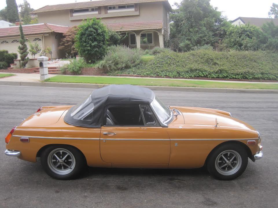 mgb cabriolet 1971 bretagne roadster