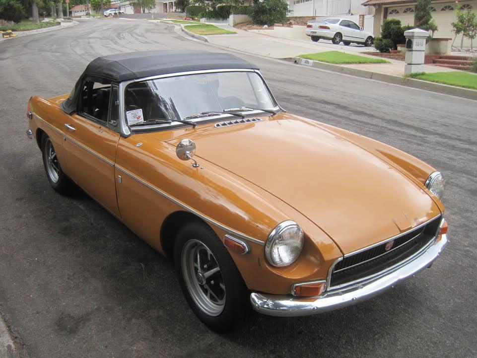 mgb cabriolet 1971 bretagne roadster