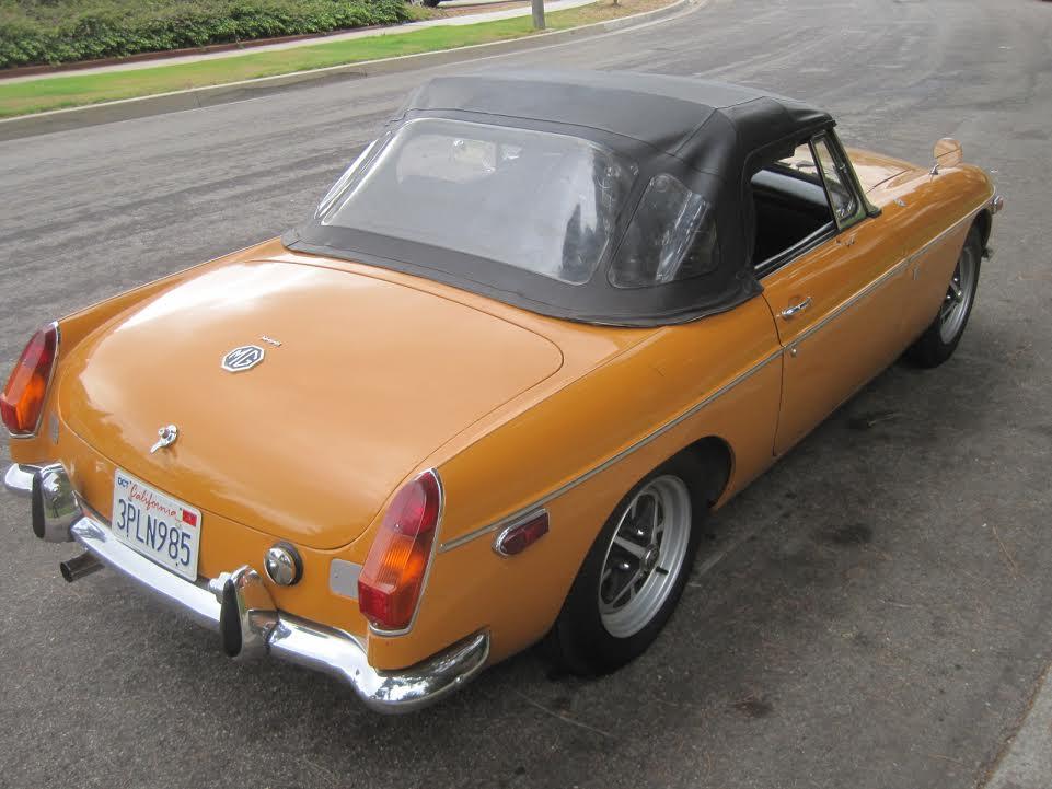 mgb cabriolet 1971 bretagne roadster