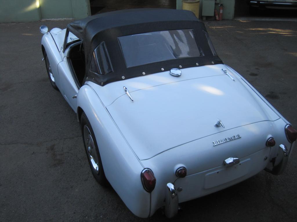 TRIUMPH TR3B  de bretagne roadster