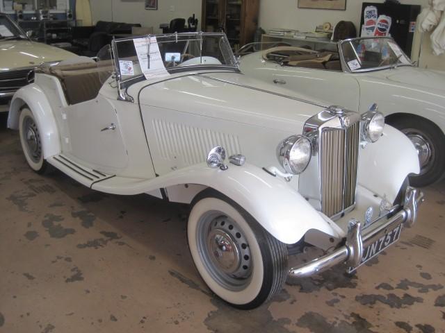 MG TD bretagne roadster