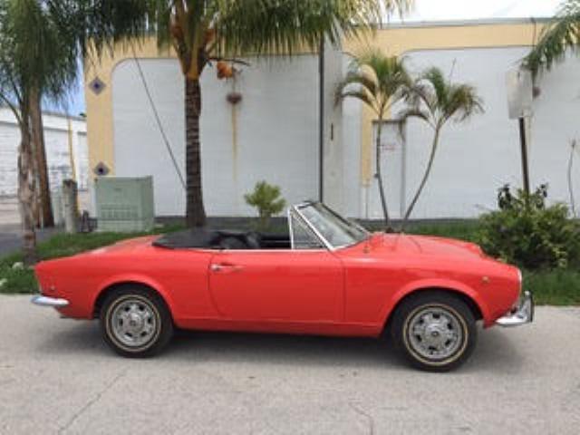 fiat spider 124 S de bretagne roadster