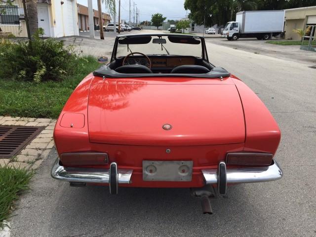fiat spider 124 S de bretagne roadster