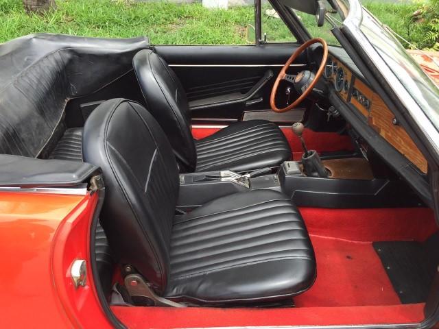 fiat spider 124 S de bretagne roadster