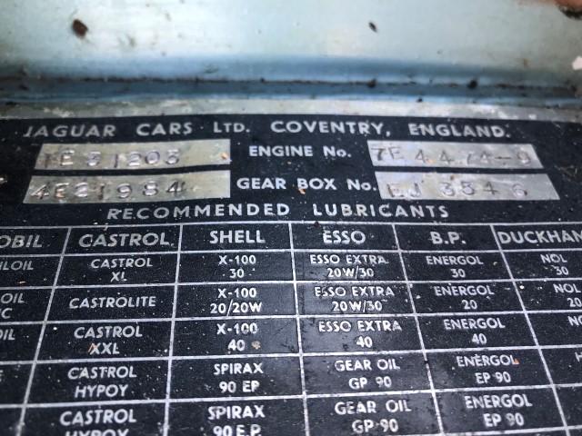 jaguar type E  bretagne roadster