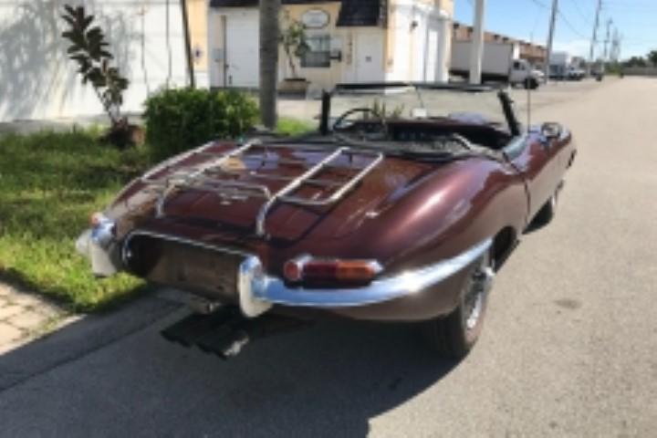 jaguar type E  bretagne roadster