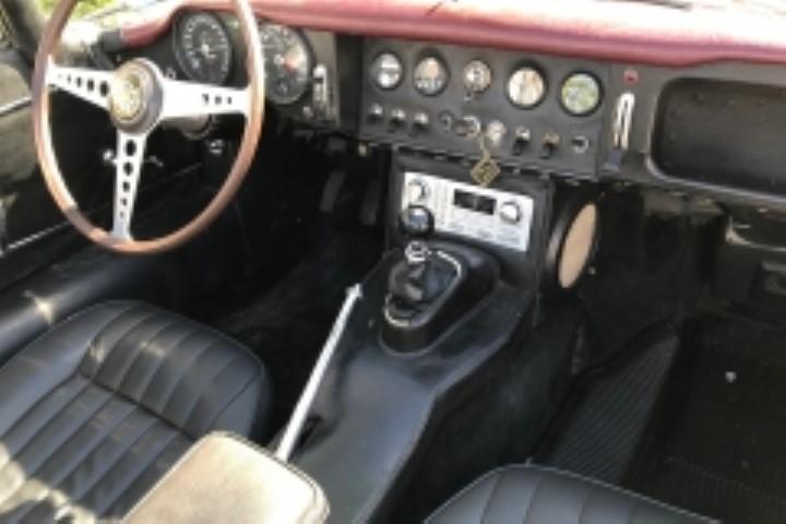 jaguar type E  bretagne roadster