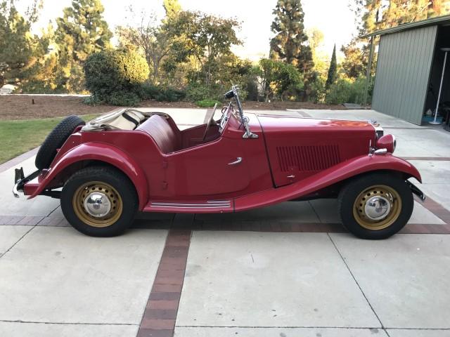 MG TD bretagne roadster