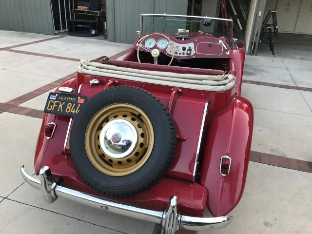 MG TD bretagne roadster