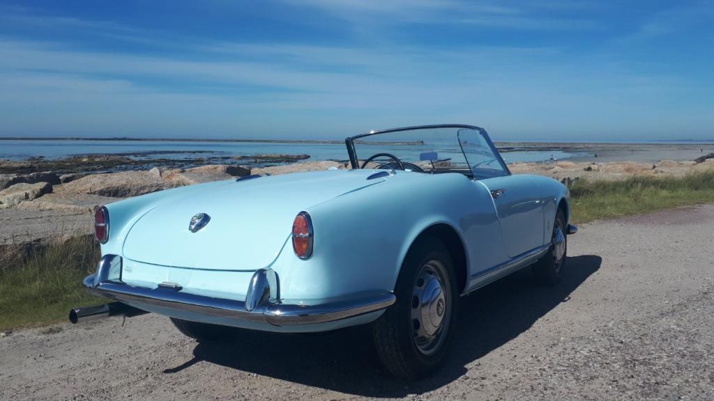 alfa romeo spider giulietta 750D BRETAGNE ROADSTER