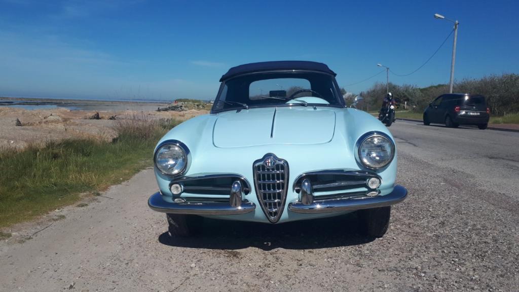 alfa romeo spider giulietta 750D BRETAGNE ROADSTER