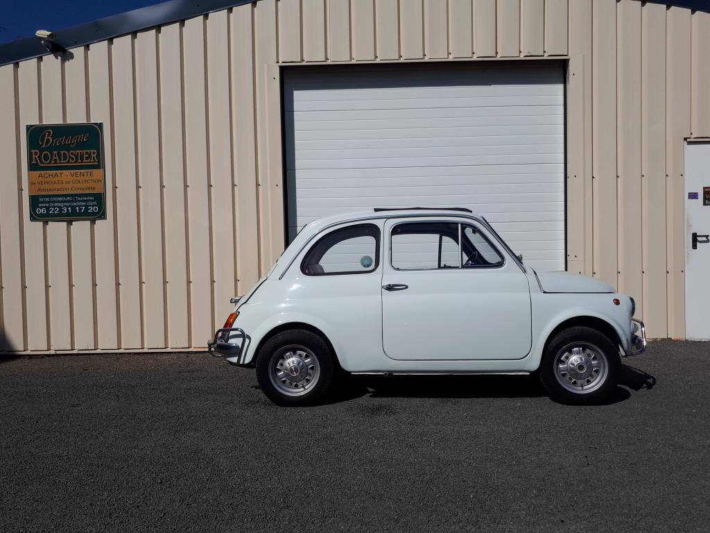 FIAT 500 L TARGA BLANCHE BRETAGNE ROADSTER