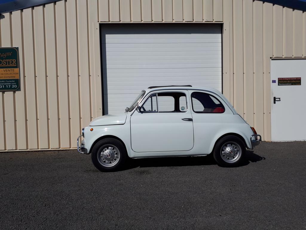FIAT 500 L TARGA BLANCHE BRETAGNE ROADSTER