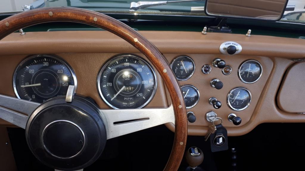 TRIUMPH TR3 A VERTE BRETAGNE ROADSTER