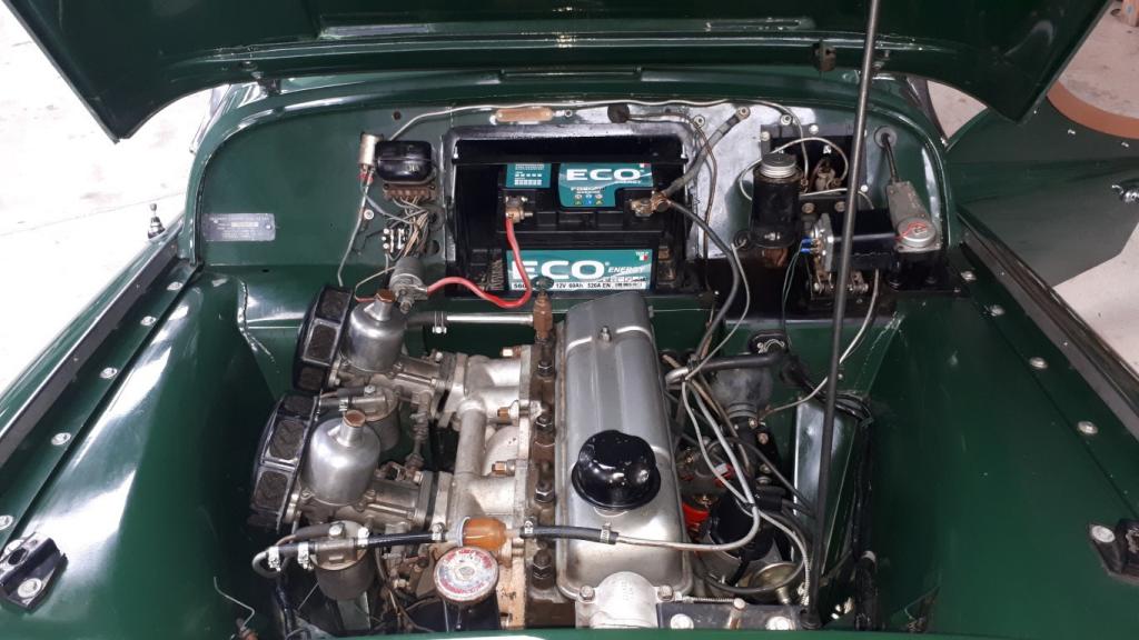 TRIUMPH TR3 A VERTE BRETAGNE ROADSTER