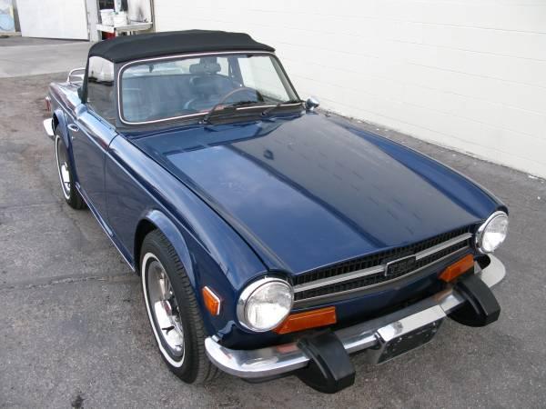 TRIUMPH TR 6 BRETAGNE ROADSTER