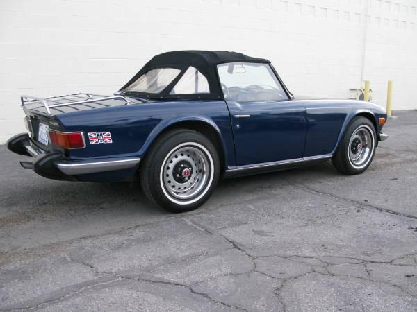 TRIUMPH TR 6 BRETAGNE ROADSTER