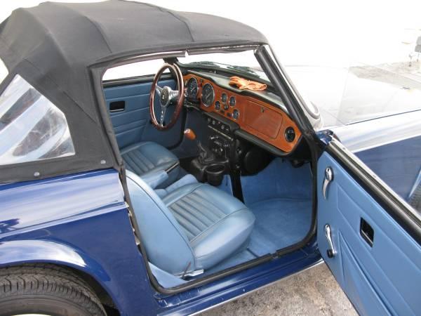 TRIUMPH TR 6 BRETAGNE ROADSTER