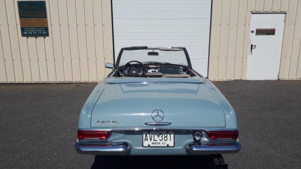 mercedes 230 sl bretagne roadster
