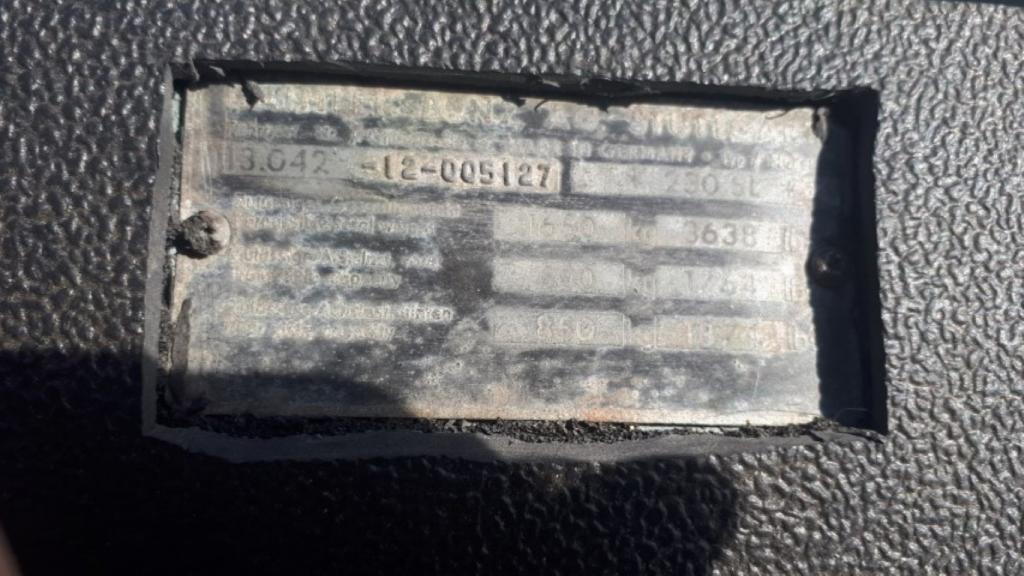 mercedes 230 sl bretagne roadster