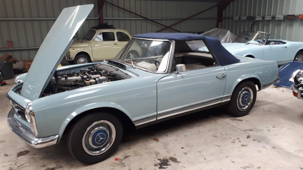 mercedes 230 sl bretagne roadster