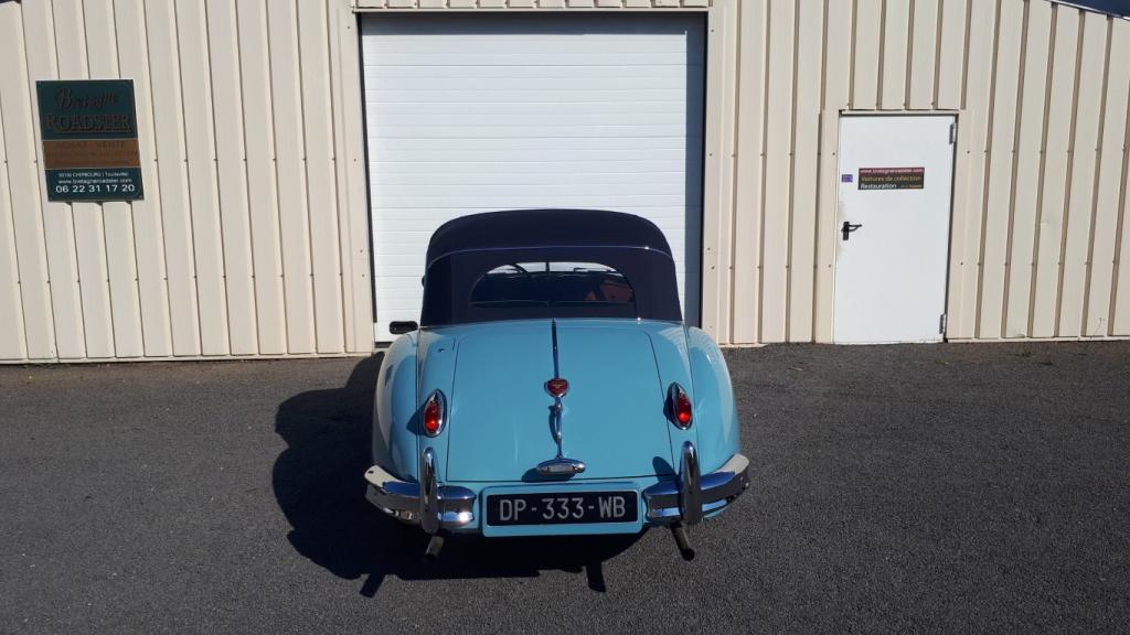 jaguar xk 140 cabriolet bretagne roadster