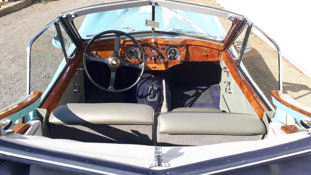 jaguar xk 140 cabriolet bretagne roadster