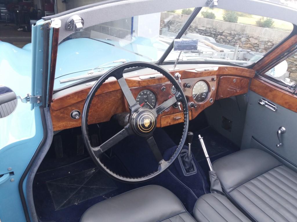 jaguar xk 140 cabriolet bretagne roadster