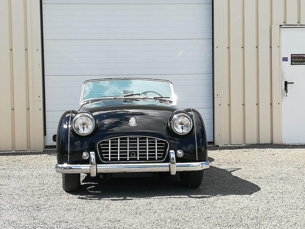 TR3 PETITE BOUCHE NOIRE BRETAGNE ROADSTER 1957