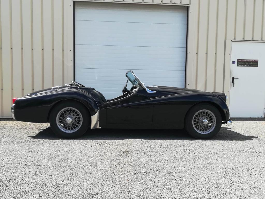 TRIUMPH TR3 PETITE BOUCHE NOIRE BRETAGNE ROADSTER
