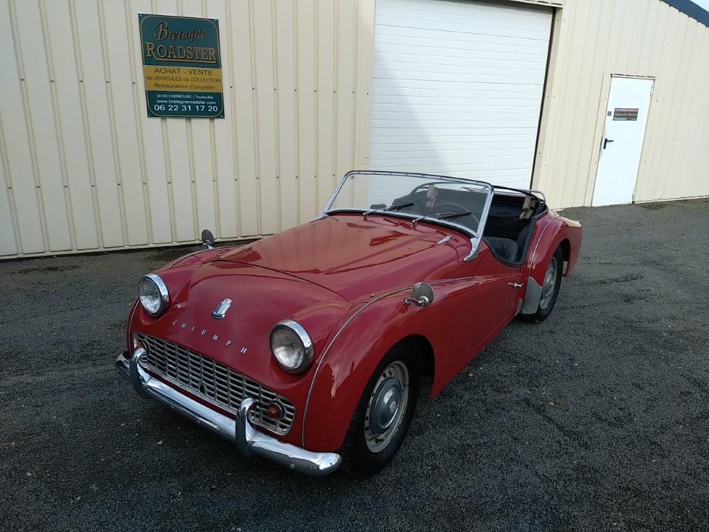 TRIUMPH TR3B bretagne roadster